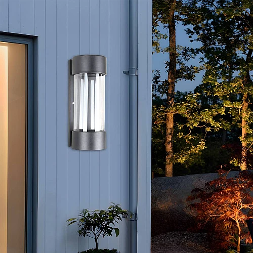 فانوس جداري خارجي اسود E27