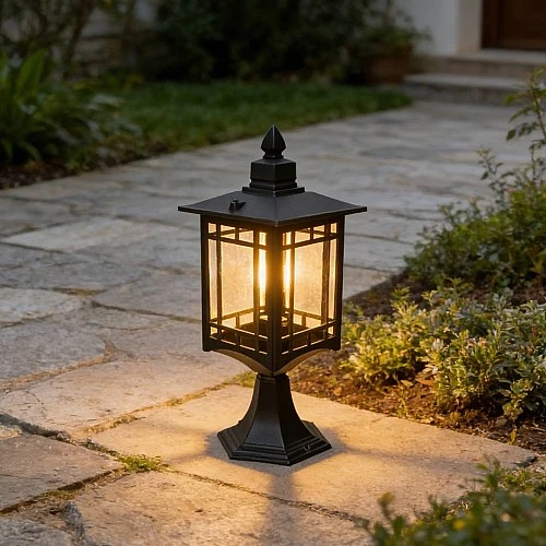 فانوس جلاسي شفاف