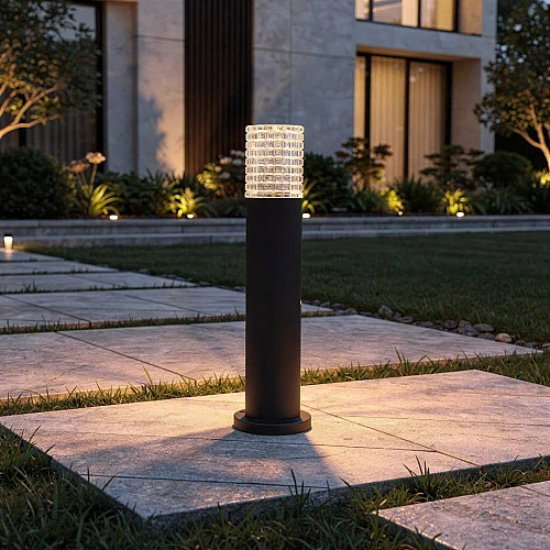 فانوس حديقة 60 سم اسود