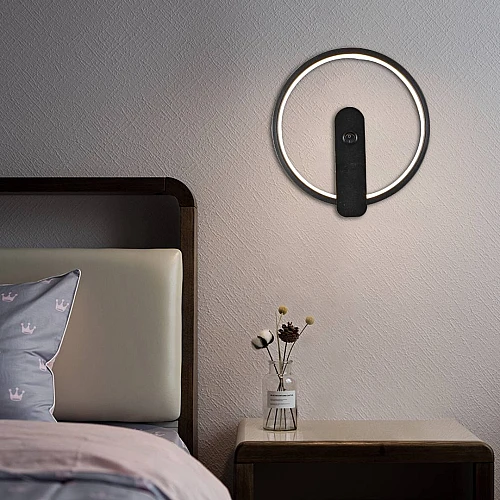 ابليك مودرن اسود لون الانارة 3 اضاءات واط 7