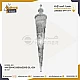 نجف مودرن 4 دور فضي مع سفلر 800*3500 E14*50L (تُضاف رسوم الأوزان الثقيلة) نجف مودرن 4 دور فضي مع سفلر 800*3500 E14*50L (تُضاف رسوم الأوزان الثقيلة)