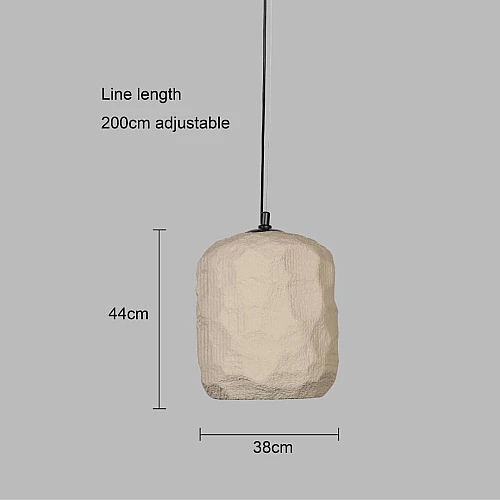 نجف علاقي مفرد مودرن لولي E27*1L مقاس 380 ملم