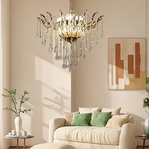 نجف مودرن ذهبي E14*24L