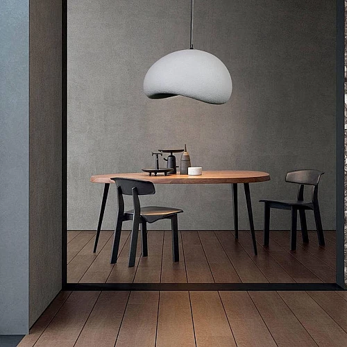 علاقي مودرن رمادي E27*1 قطر 80 سم