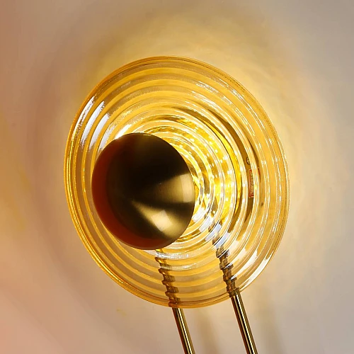  صورة منتج إضاءة بيم ويف جدارية مودرن زيتي مع لون الانارة 3اضاءات 7 واط موديل WA/C5203/CR+3CO