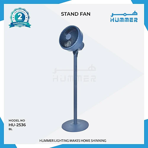 مروحة ستاند مودرن ازرق 75 واط Janoubco