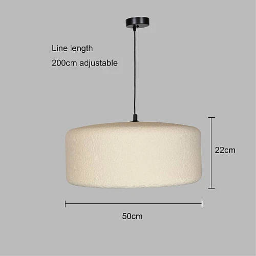 نجف علاقي مودرن لولي E27*1L قطر 50 سم