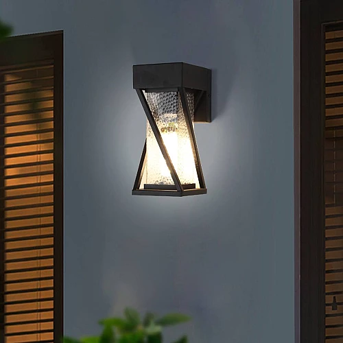 فانوس جداري اسود E27 (هذا المنتج متاح في جدة و الرياض فقط)