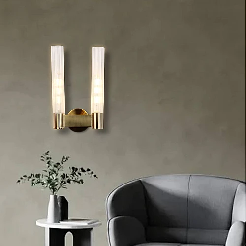 ابليك حائط جداري مودرن زيتي ثنائي E14*2L