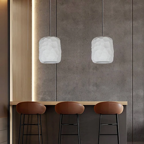 نجف علاقي مفرد مودرن رمادي E27*1L