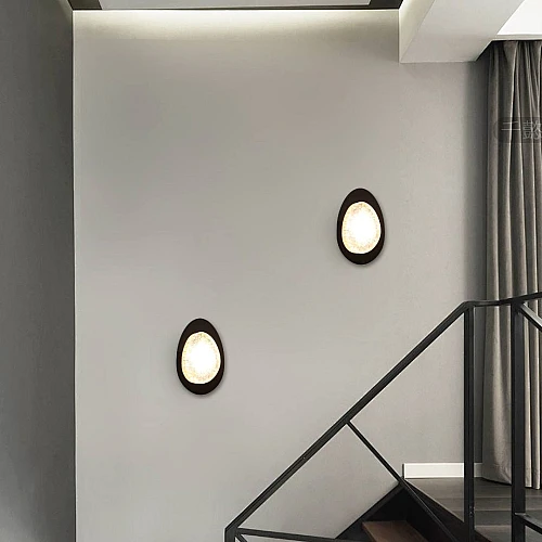 ابليك مودرن اسود لون الانارة 3 اضاءات 5W