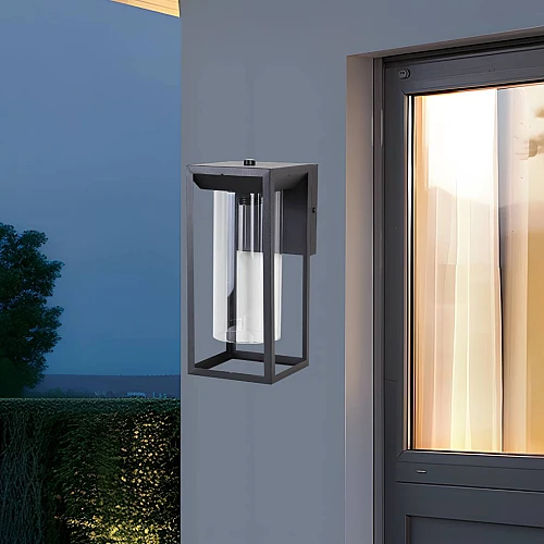 فانوس حائط جداري خارجي اسود