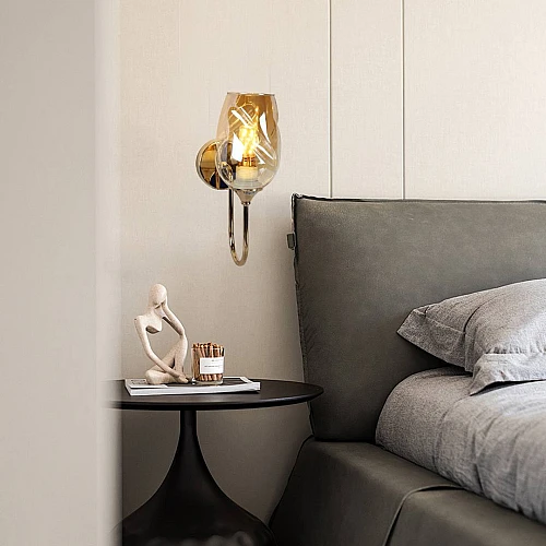 ابليك مودرن ذهبي E14*1