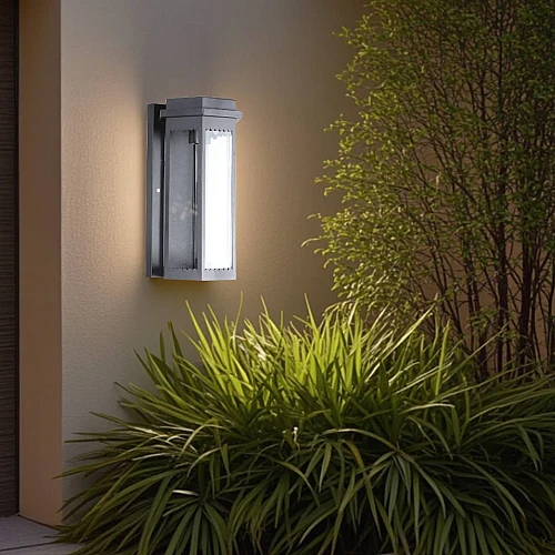 فانوس جداري خارجي اسود E27