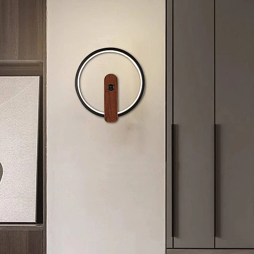 ابليك مودرن خشبي لون الانارة 3 اضاءات واط 7