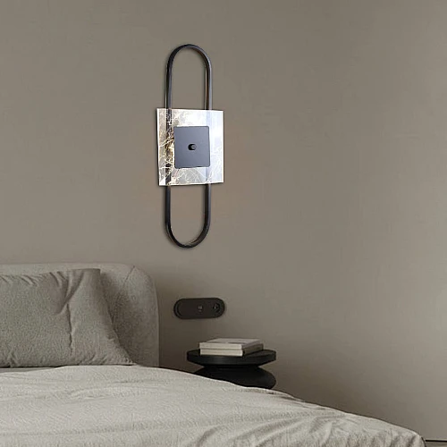 ابليك مودرن اسود لون الانارة 3اضاءات 5W