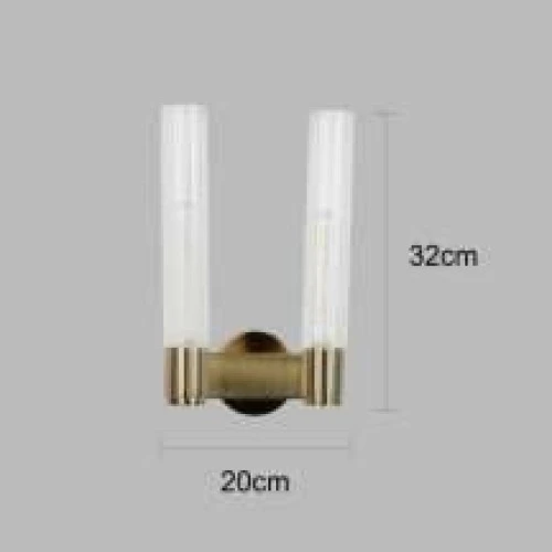 ابليك حائط جداري مودرن زيتي ثنائي E14*2L