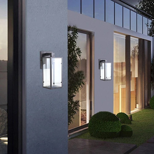 كشاف خارجي جداري أسود