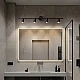 ابليك حائط جداري مودرن اسود GU10*4L
