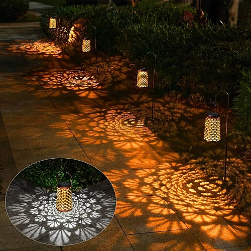  صورة منتج إضاءة زينة للحدائق تعمل بالطاقة الشمسية موديل HU/SA2485/BM