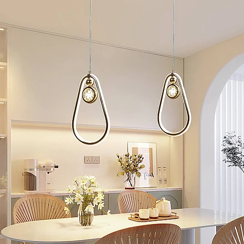 علاقي مودرن ذهبي لون الانارة 3 اضاءات واط 15