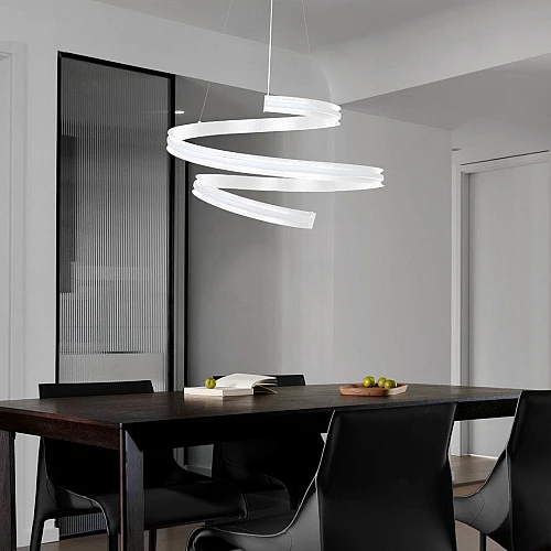 علاقي مودرن ابيض لون الانارة 3 اضاءات 60 واط