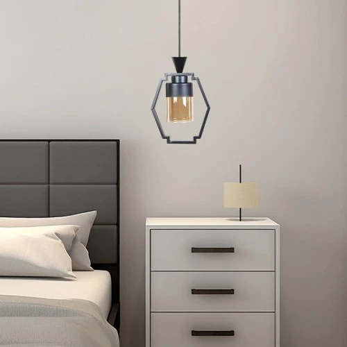 علاقي مودرن اسود E27*1