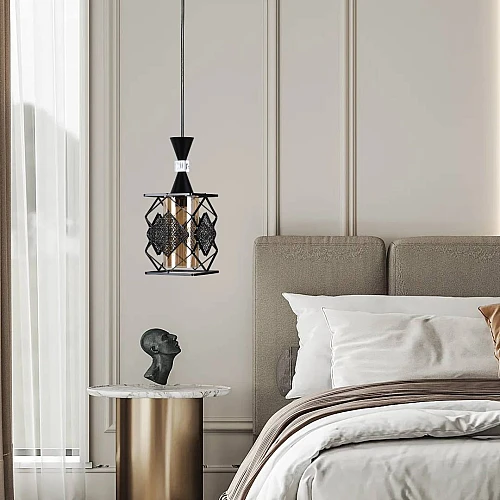 علاقي مودرن اسود E27*1