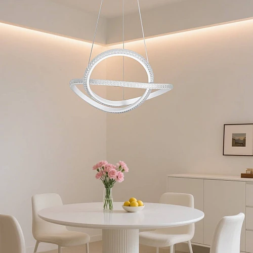 علاقي مودرن ابيض لون الانارة 3 اضاءات واط 42