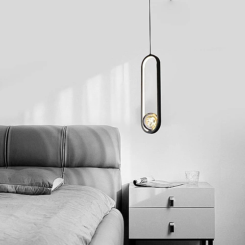 علاقي مودرن اسود لون الانارة 3اضاءات 20 واط مفرد