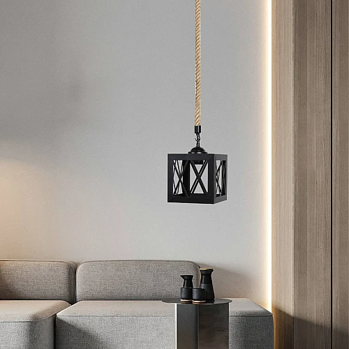 علاقي مودرن اسود E27*1