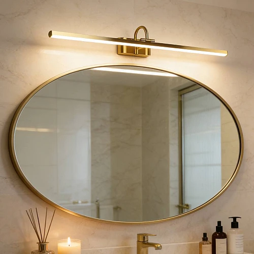 إضاءة أبليك حائط مودرن زيتي لون الانارة 3 اضاءات واط 20 مقاس 800 ملم