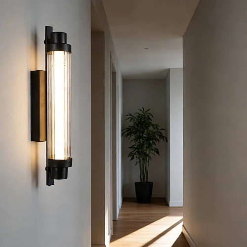 ابليك مودرن اسود لون الانارة اصفر W15