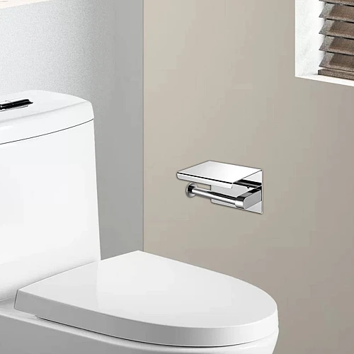 وراقة مناديل مربع ستانلس ستيل 304 كروم