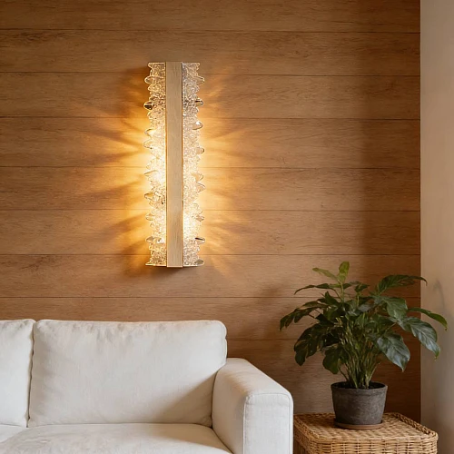 ابليك مودرن ذهبي لون الانارة 3 اضاءات واط 12 مقاس 600 ملم