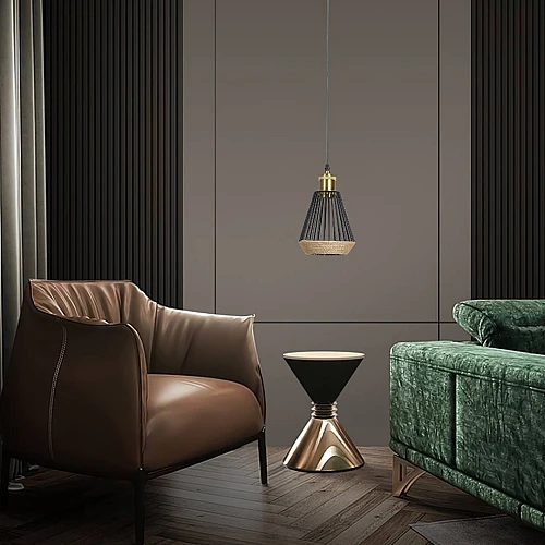 علاقي مودرن اسود E27*1