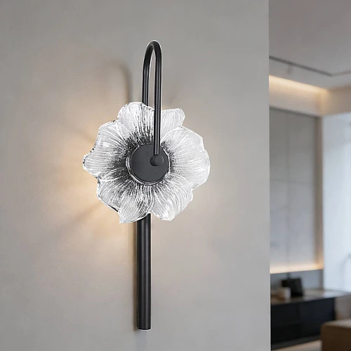 ابليك مودرن اسود لون الانارة 3 اضاءات واط 5 مقاس 420 ملم