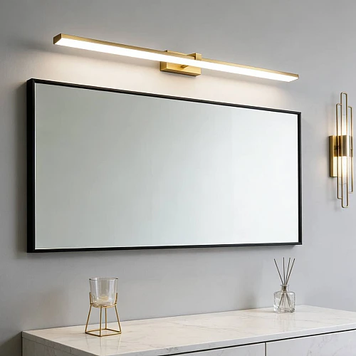 إضاءة ابليك حائط مودرن زيتي لون الانارة 3 اضاءات واط 15 مقاس 600 ملم