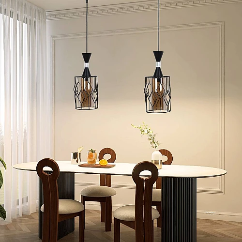 علاقي مودرن اسود E27*1