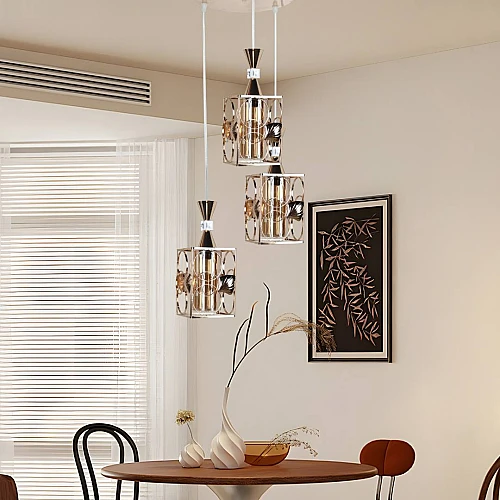 علاقي مودرن ذهبي E27*3