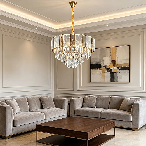 علاقي مودرن ذهبي E14*5