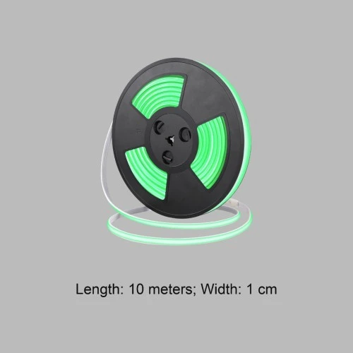 شريط ليد COB أخضر إضاءة خطية متصلة