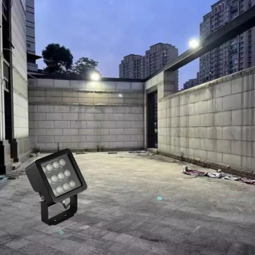 كشاف خارجي ليد 25 واط لون اصفر للواجهات والحدائق