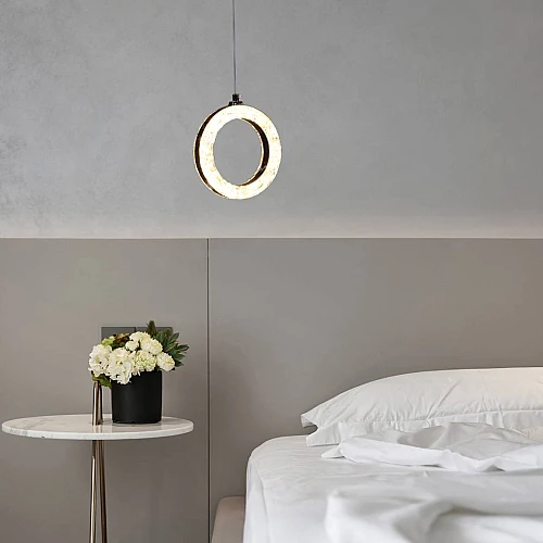 علاقي مودرن اسود لون الانارة 3 اضاءات واط 9