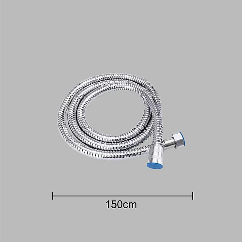  صورة منتج هوز شطاف ستيل 1.5M كروم موديل TU/H2201/1.5M/CH