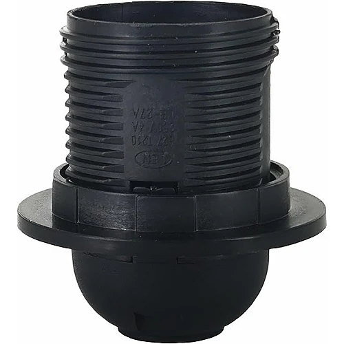 كبس هولدر اسود E27 للإنارة الداخلية والخارجية