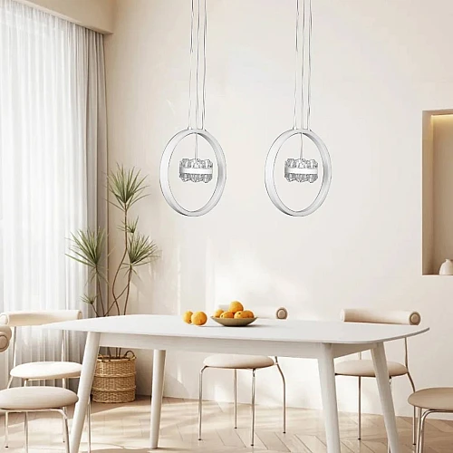 علاقي مودرن ابيض لون الانارة 3 اضاءات 55 واط