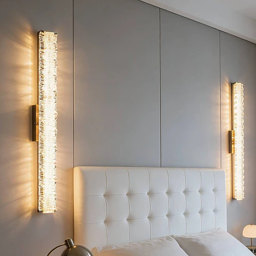 ابليك مودرن ذهبي لون الانارة 3 اضاءات واط 20 مقاس 600 ملم