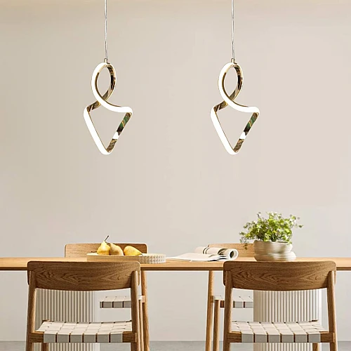 علاقي مودرن ذهبي لون الانارة 3 اضاءات W12