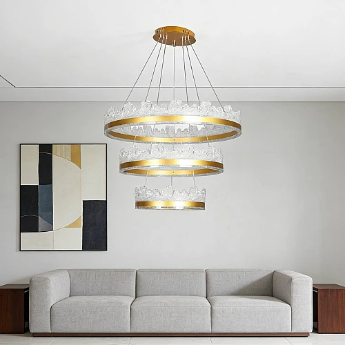 علاقي مودرن ذهبي لون الانارة 3 اضاءات 250 واط